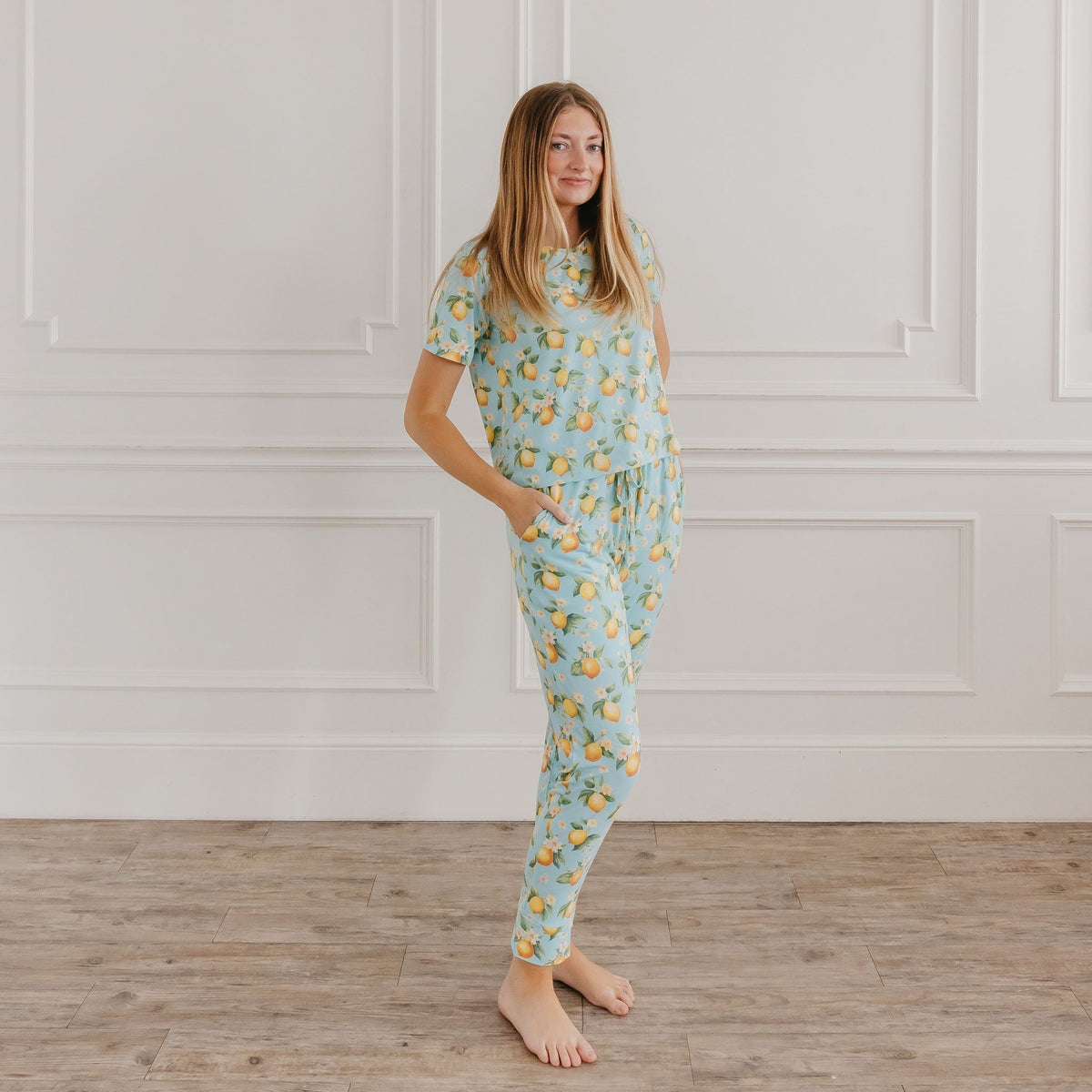 Women's Short Sleeve Pajamas - Melody