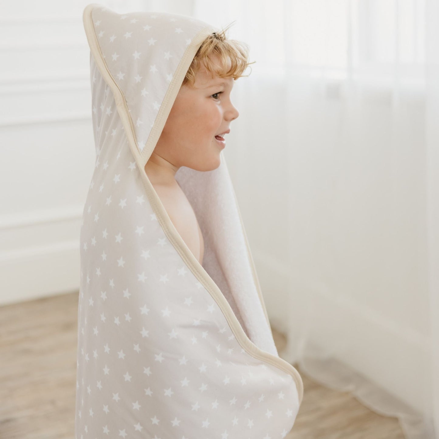 Premium Baby Knit Hooded Towel - Twinkle