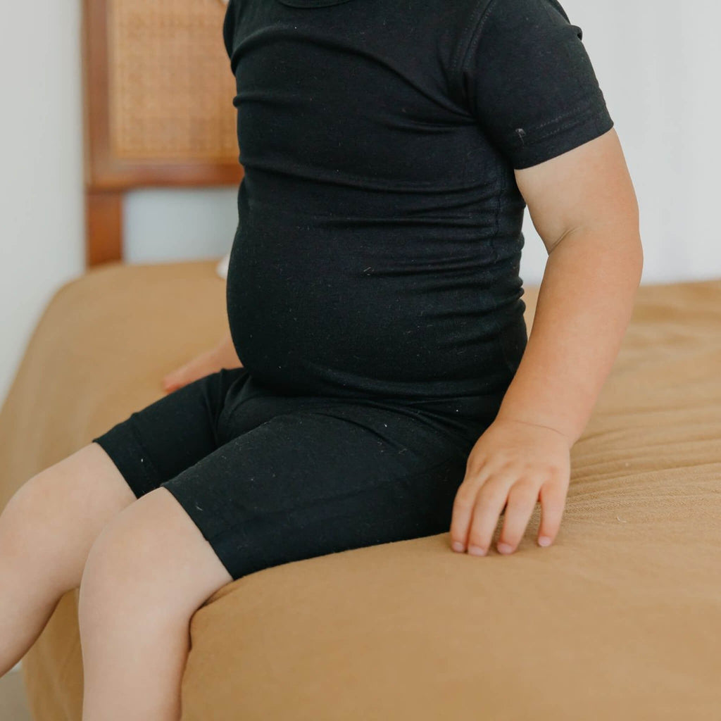2pc Short Sleeve Pajama Set - Midnight