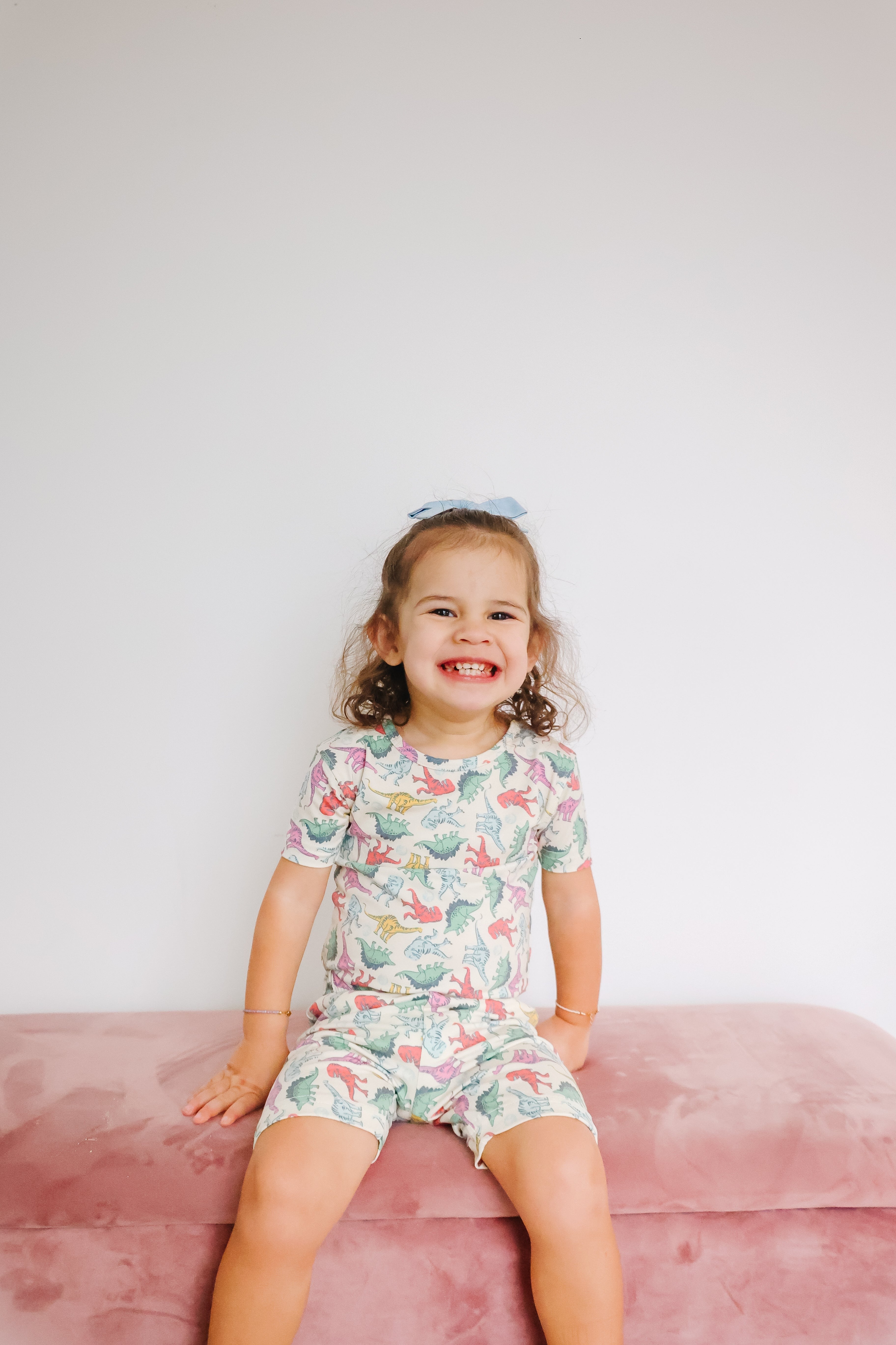 2pc Short Sleeve Pajama Set - Dinosaurs of Jurassic Park