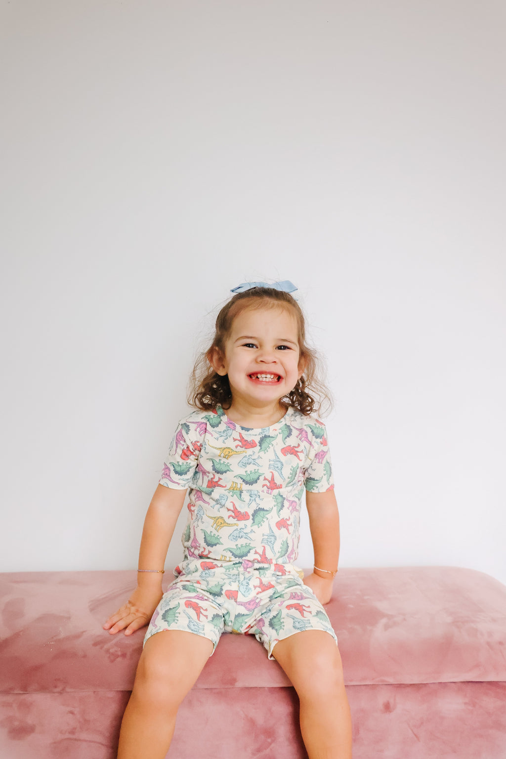 2pc Short Sleeve Pajama Set - Dinosaurs of Jurassic Park