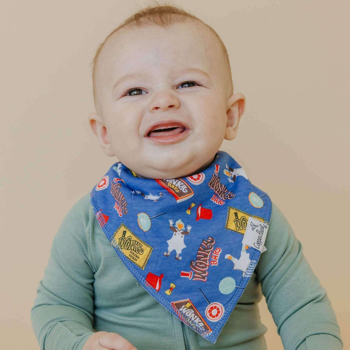 2 Pack Baby Bandana Bibs - Wonka