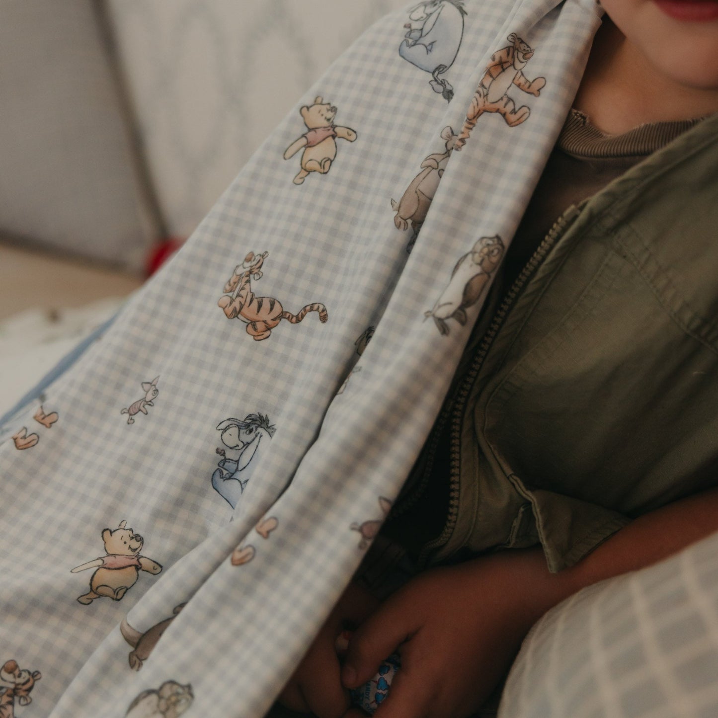 Three-Layer Jumbo Quilt - Hundred Acre Wood