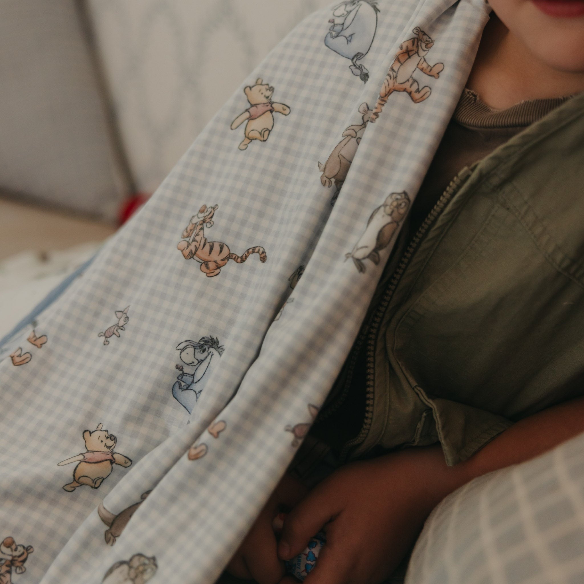 Three-Layer Jumbo Quilt - Hundred Acre Wood
