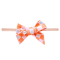 Classic Baby Bow - Mickey Mouse Check