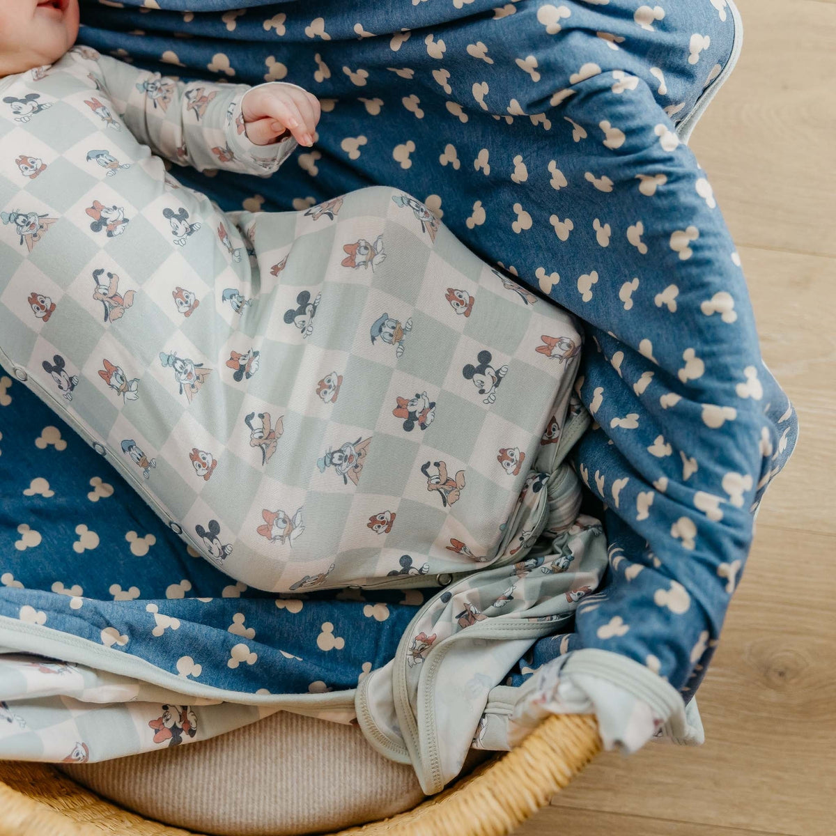 Newborn Knotted Gown - Mickey Mouse and Friends