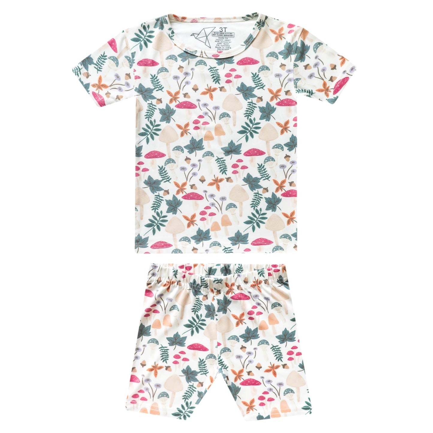 2pc Short Sleeve Pajama Set - Ivy
