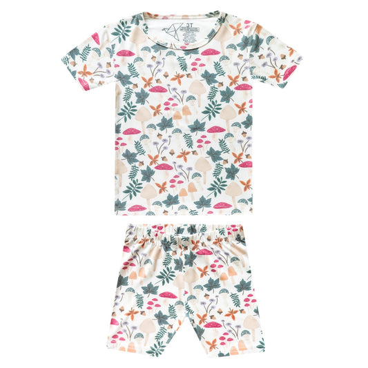 2pc Short Sleeve Pajama Set - Ivy