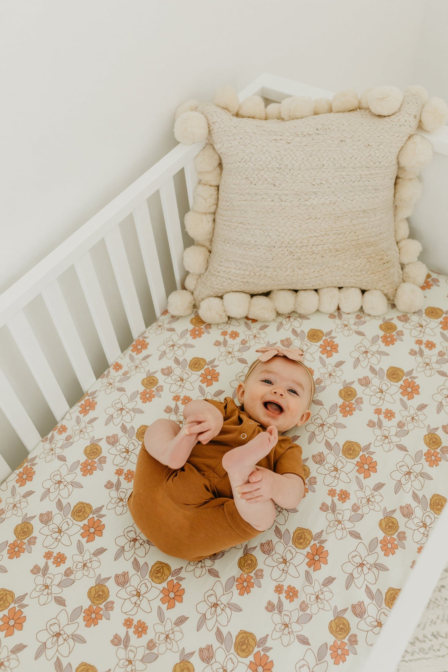 Premium Knit Fitted Crib Sheet - Ferra