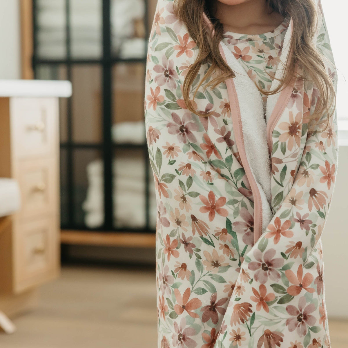Premium Big Kid Hooded Towel - Natalie
