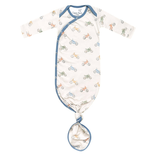 Newborn Knotted Gown - Ryder