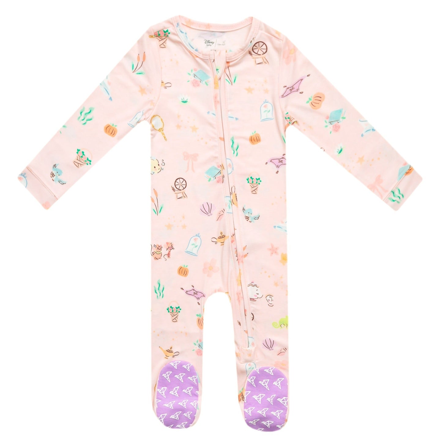 Zip-Up Footie Pajama - Enchanted Friends