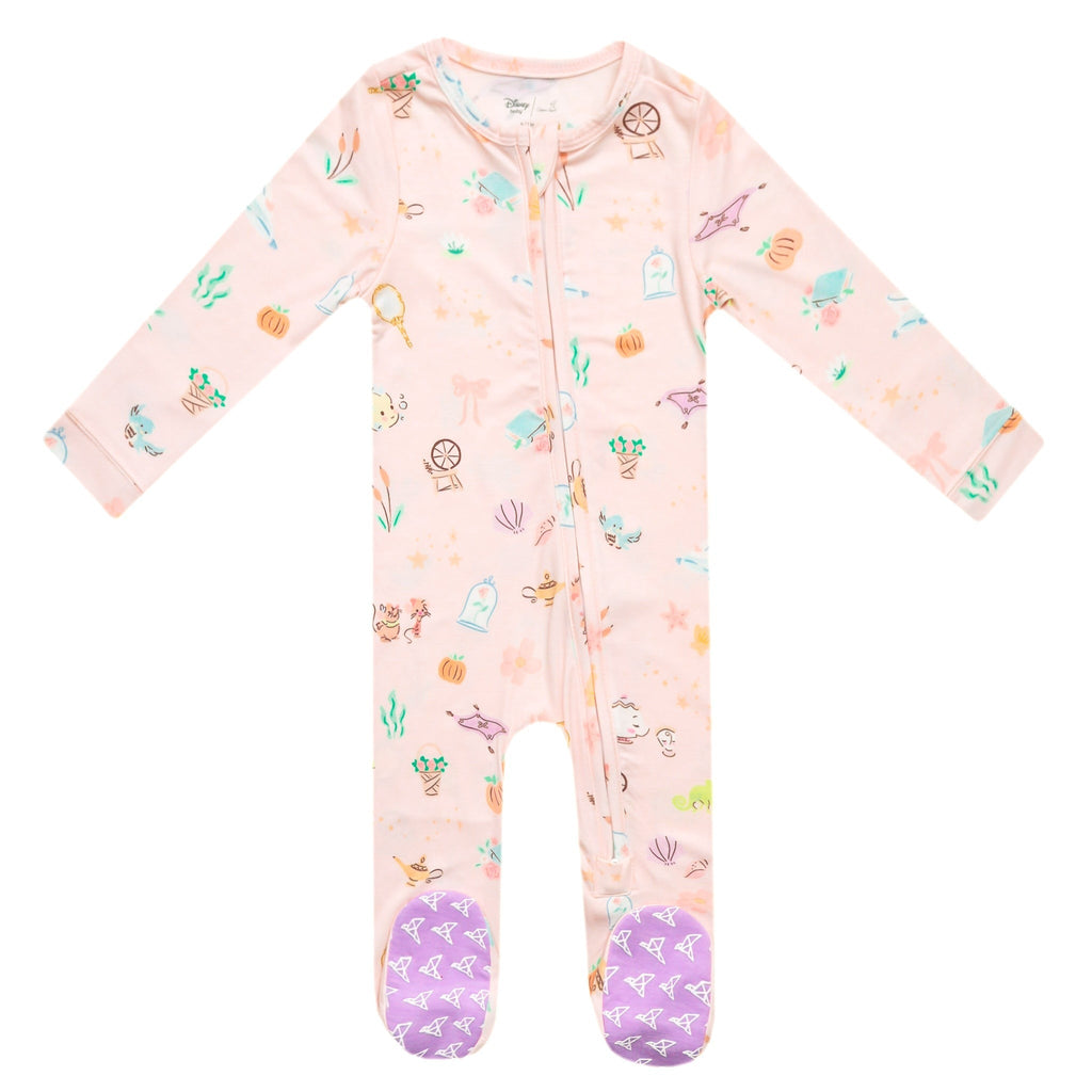 Zip-Up Footie Pajama - Enchanted Friends