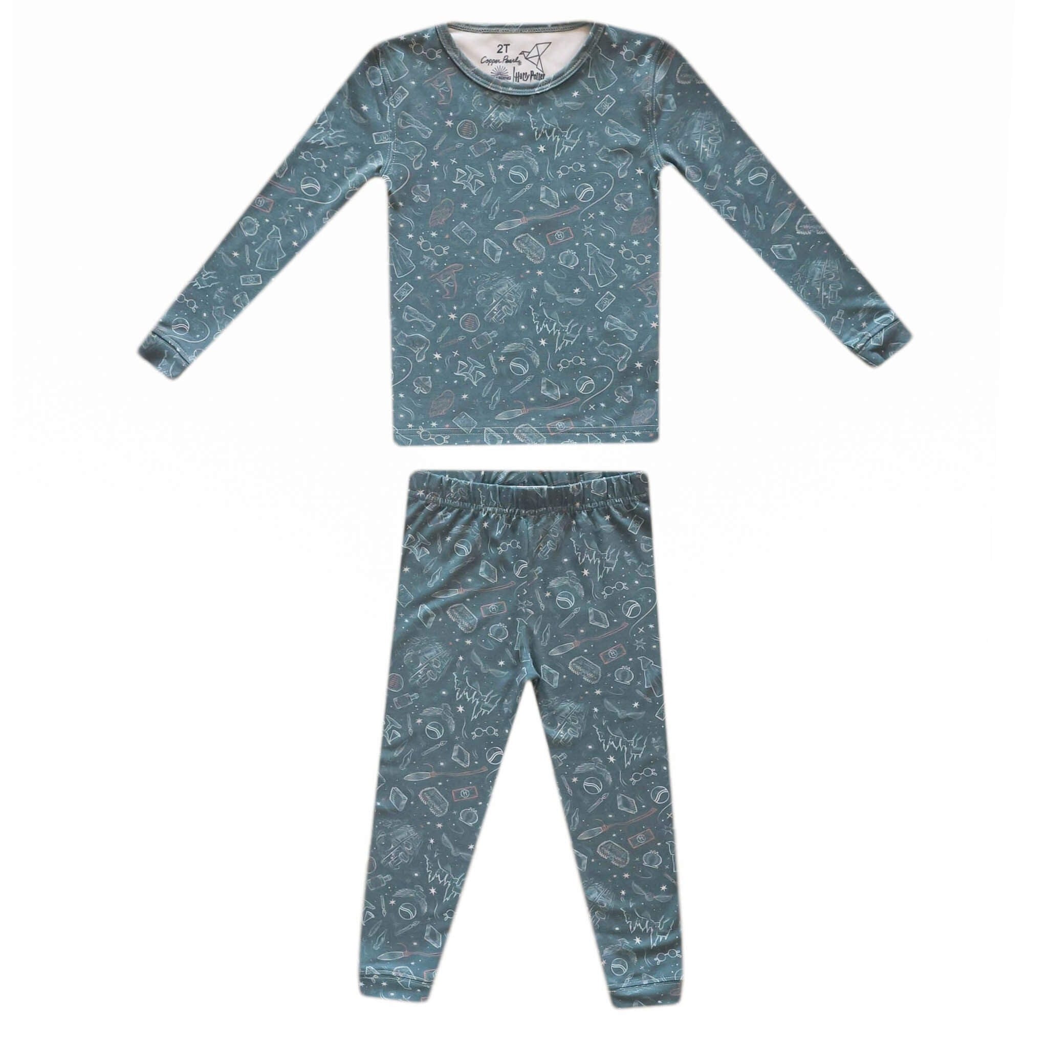 2pc Long Sleeve Pajama Set - Hogwarts