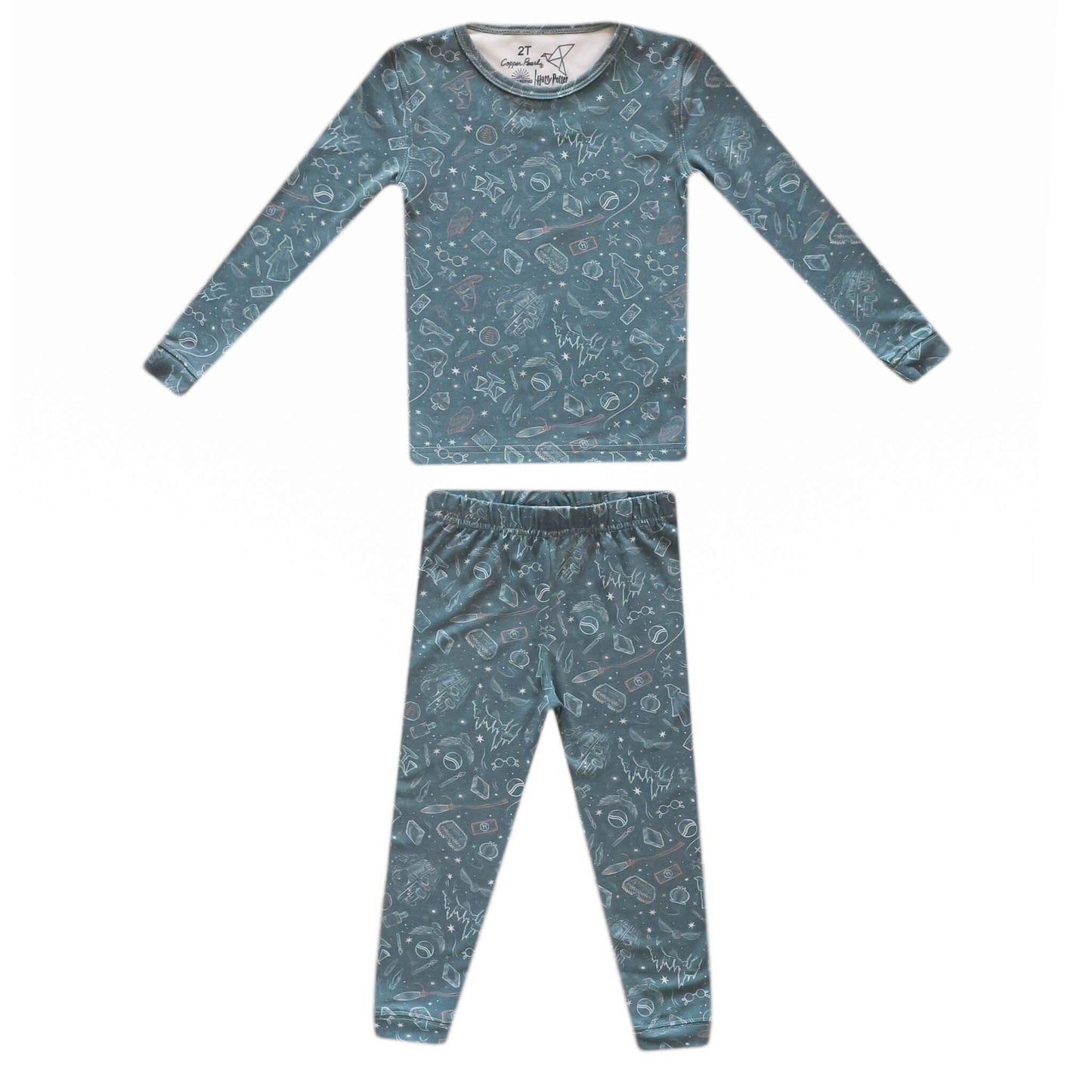 2pc Long Sleeve Pajama Set - Hogwarts