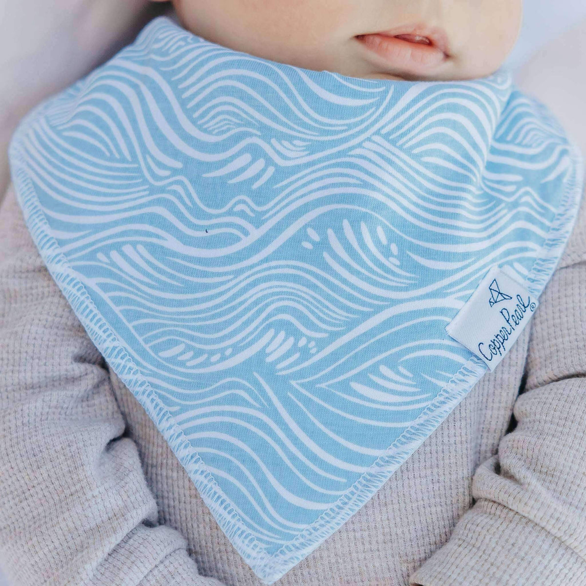 4 Pack Baby Bandana Bibs - Cove