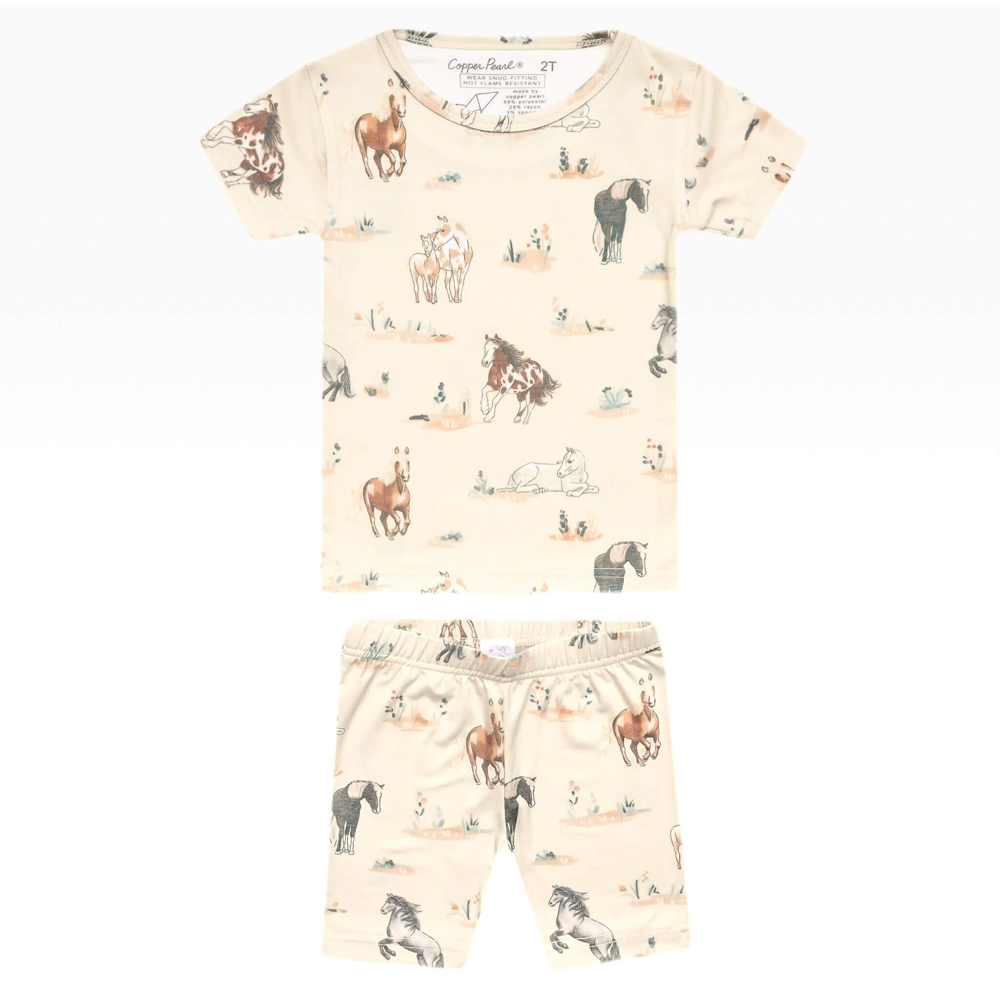 2pc Short Sleeve Pajama Set - Montana