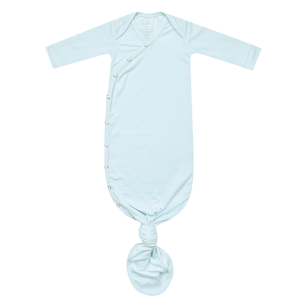 Newborn Knotted Gown - Air