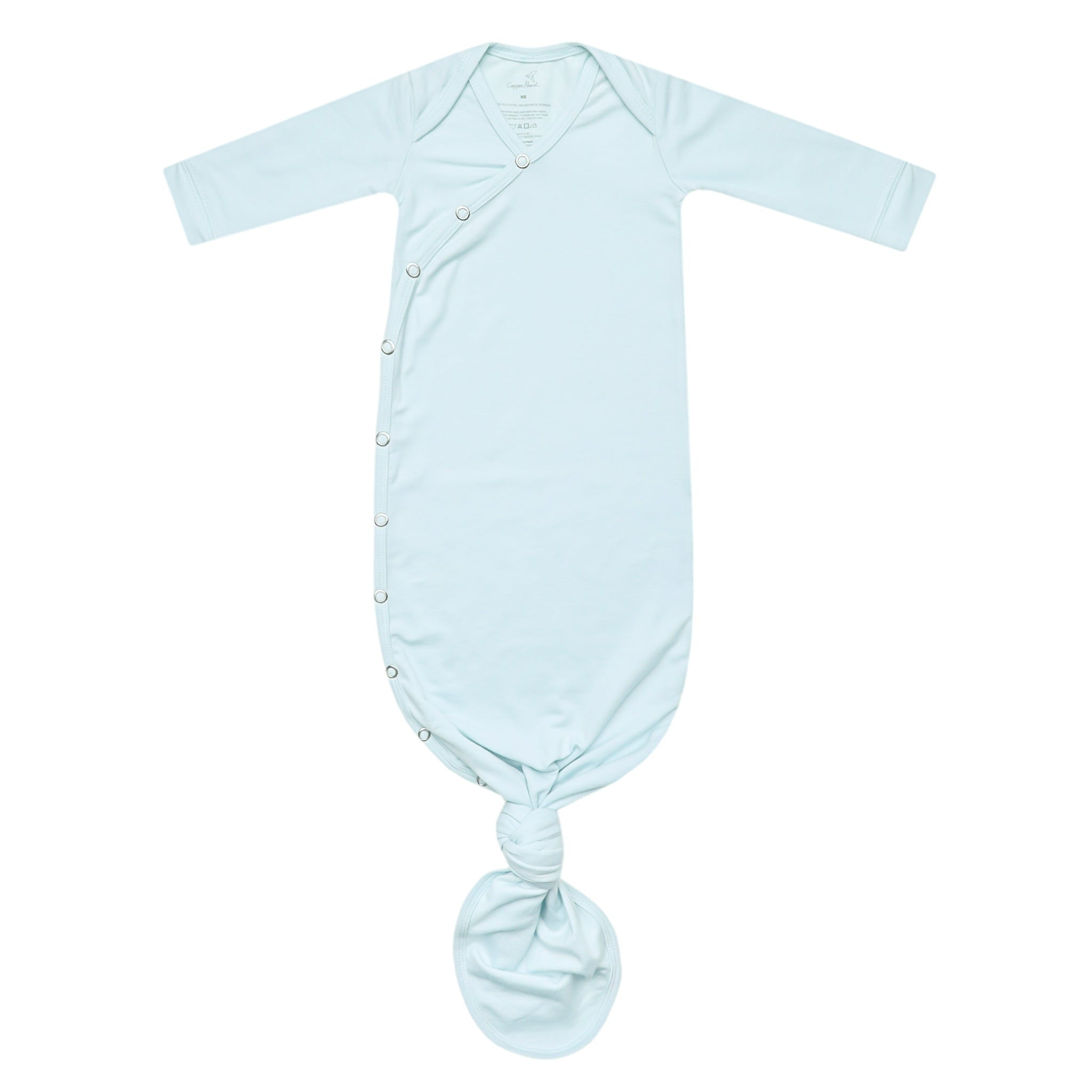 Newborn Knotted Gown - Air