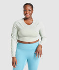 Training Long Sleeve Crop Top