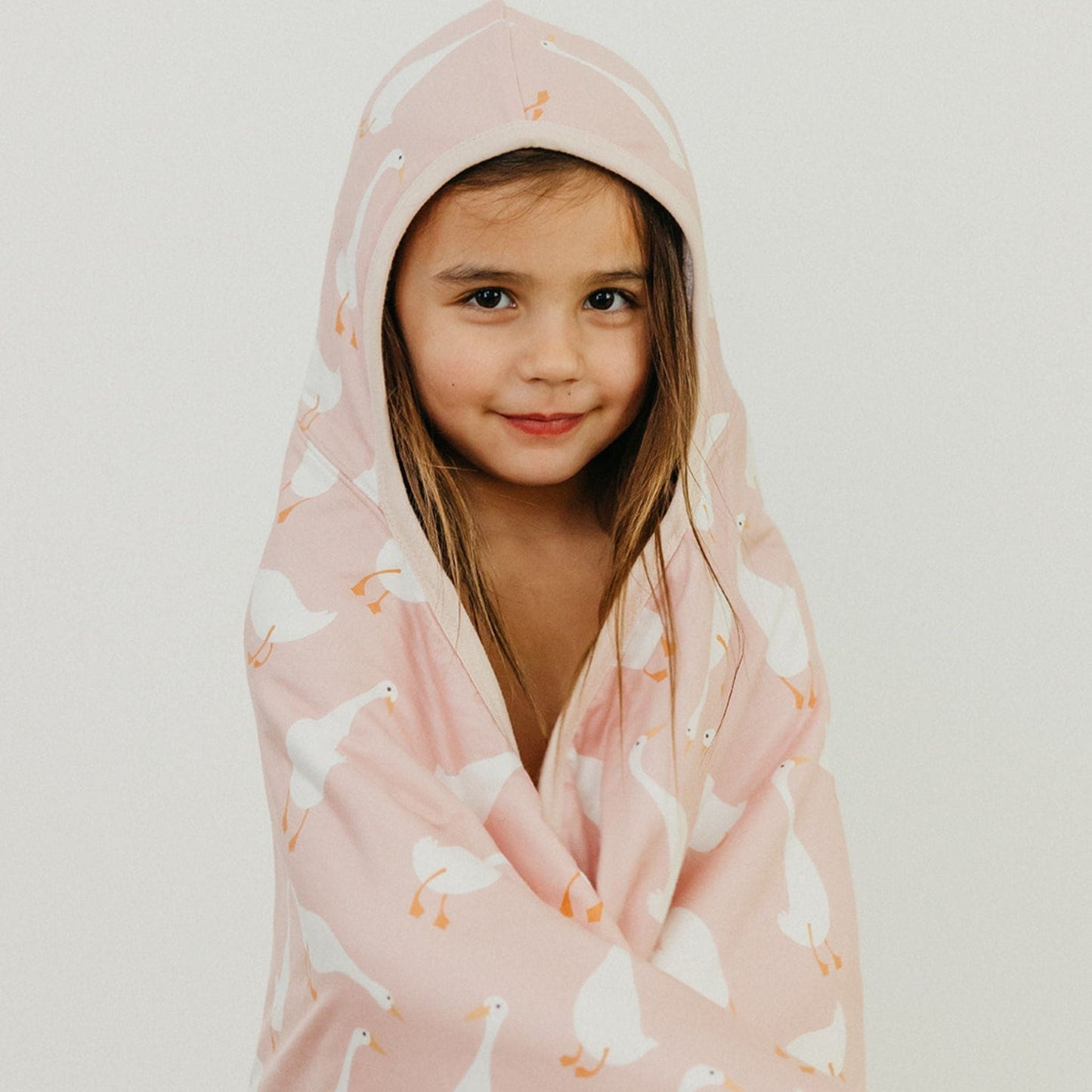 Premium Big Kid Hooded Towel - Goosie