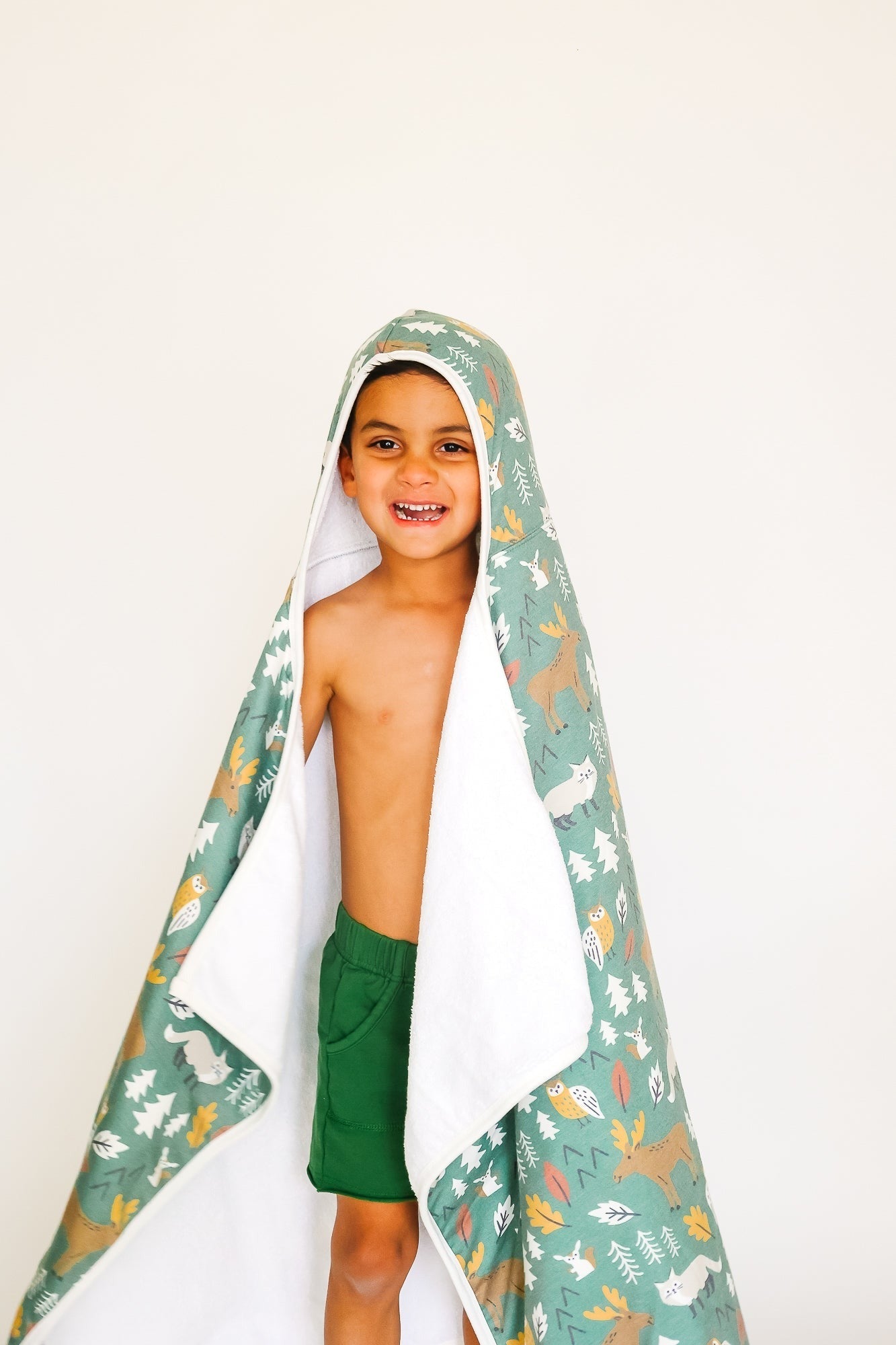Premium Big Kid Hooded Towel - Atwood