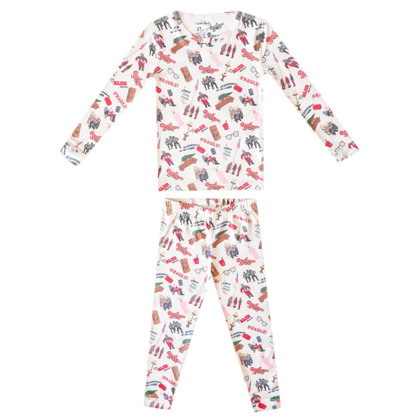 2pc Long Sleeve Pajama Set - A Christmas Story