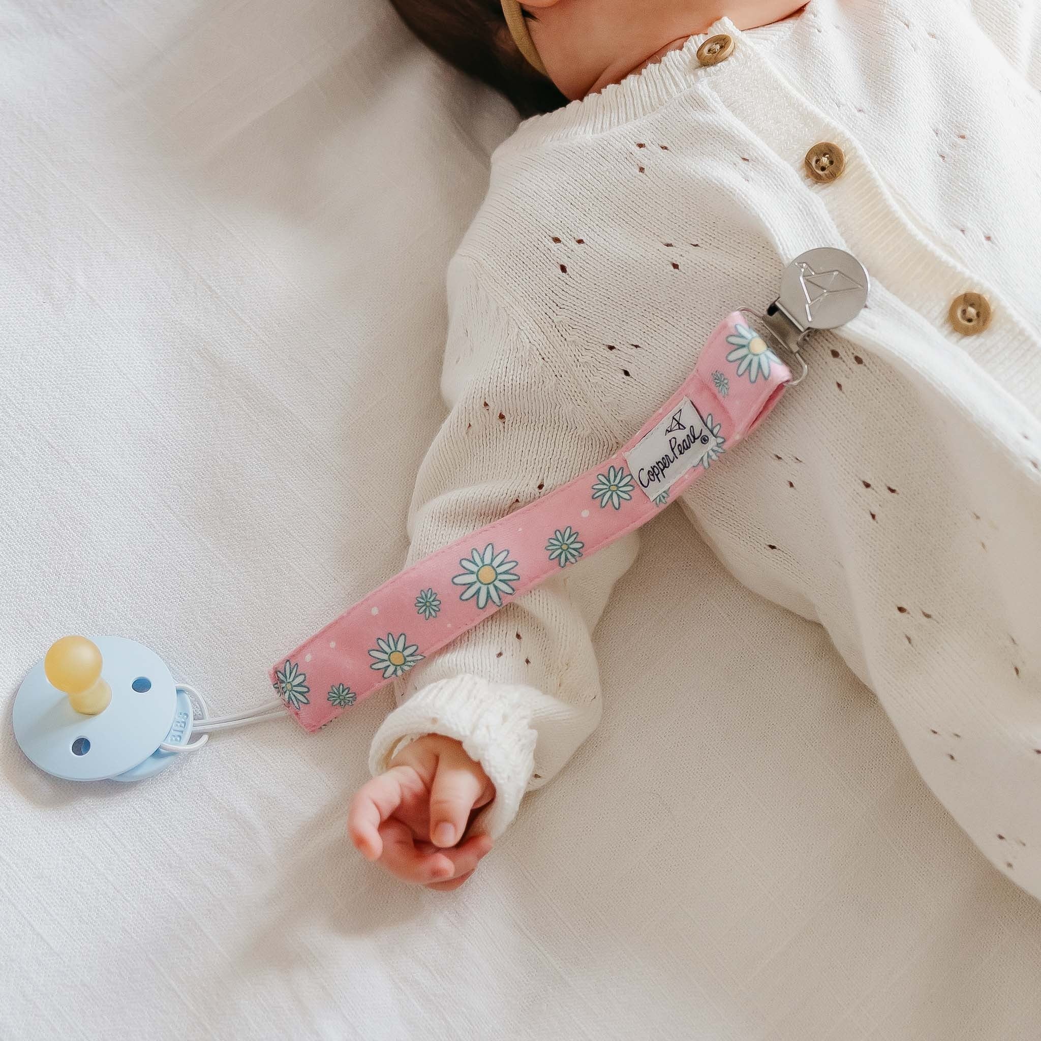 Binky Clips - Sesame Street Retro Floral