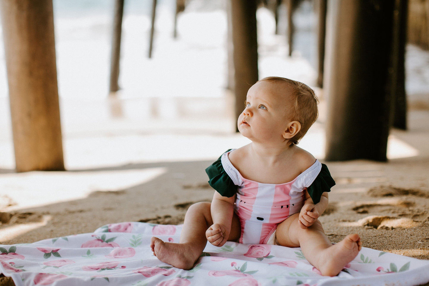 Premium Baby Knit Hooded Towel - Grace
