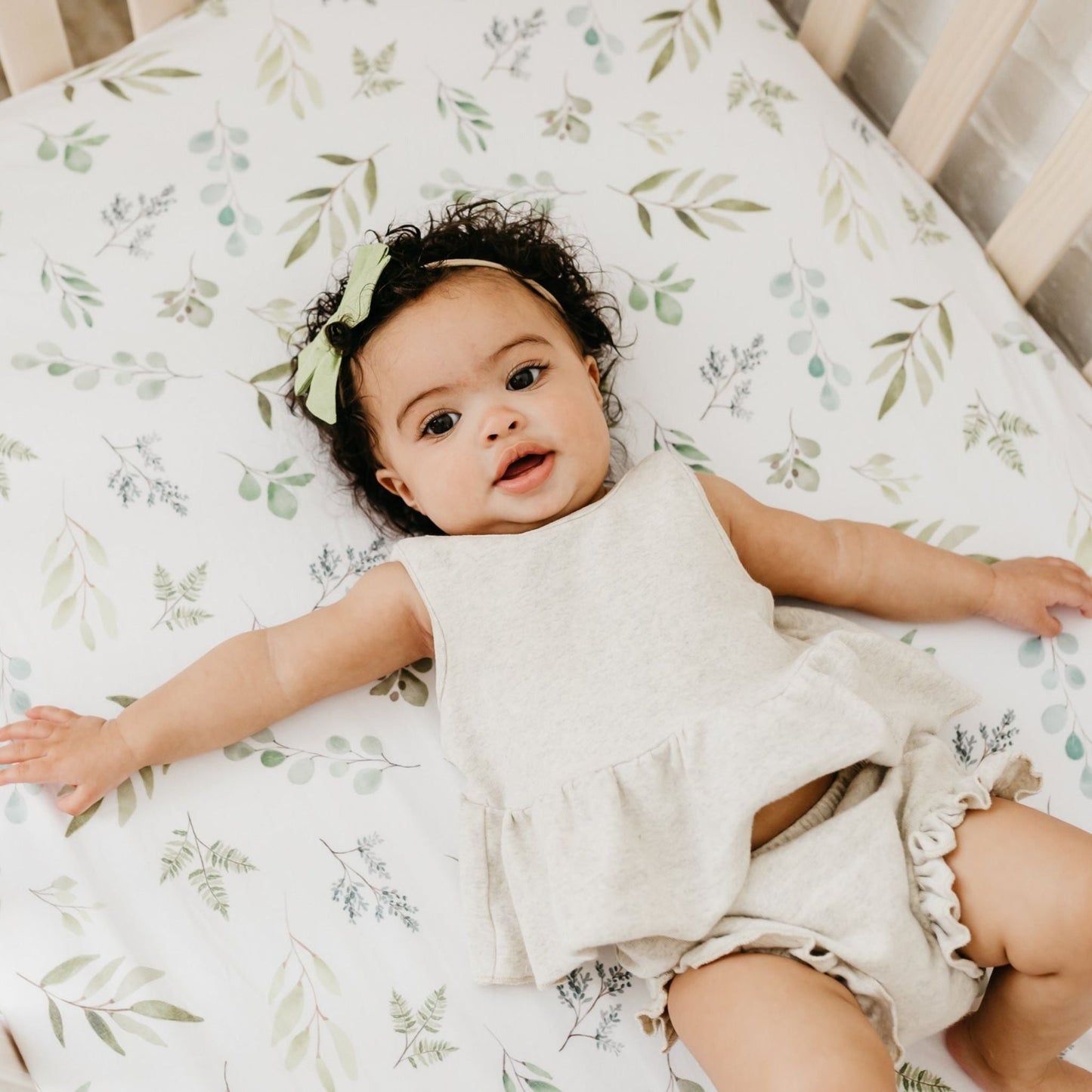 Premium Knit Fitted Crib Sheet - Haven
