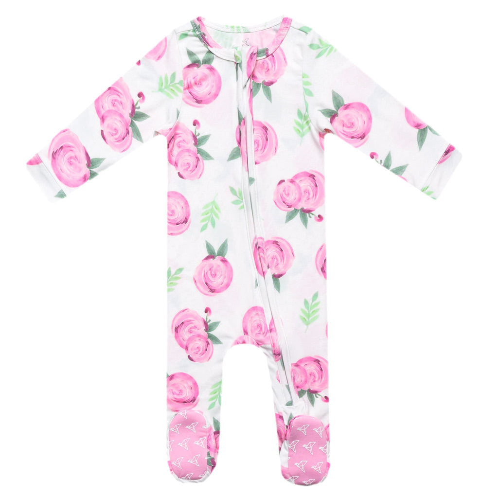Zip-Up Footie Pajama - Grace
