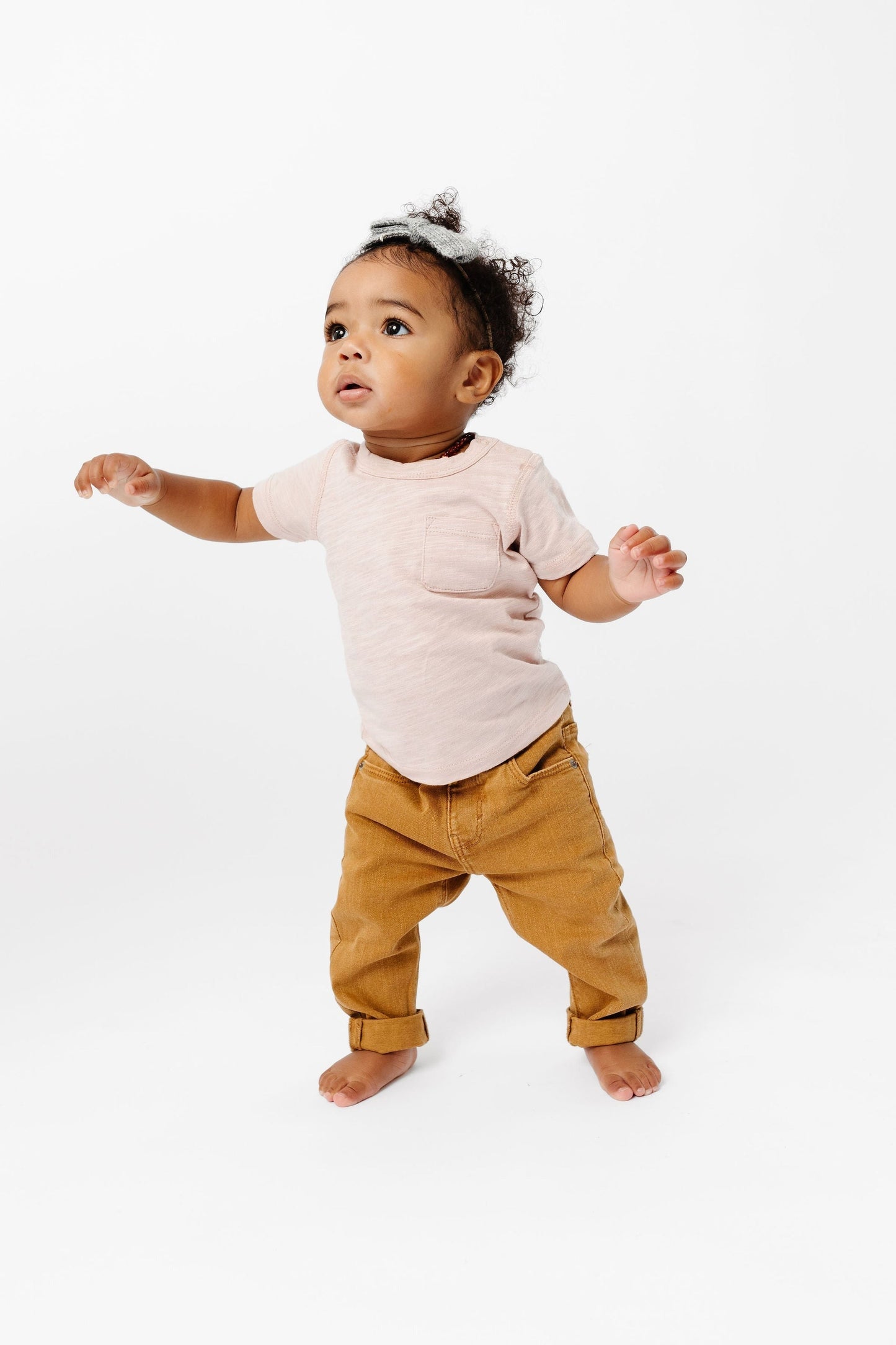 Cotton Pocket Tee - Mae