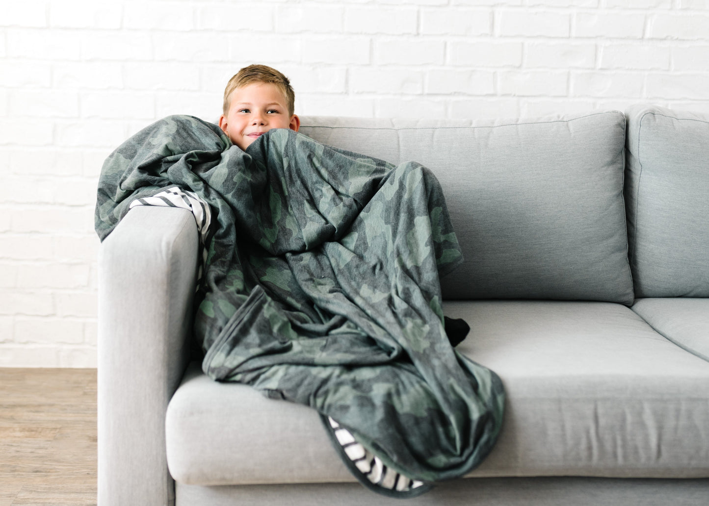 Three-Layer Jumbo Quilt - Hunter