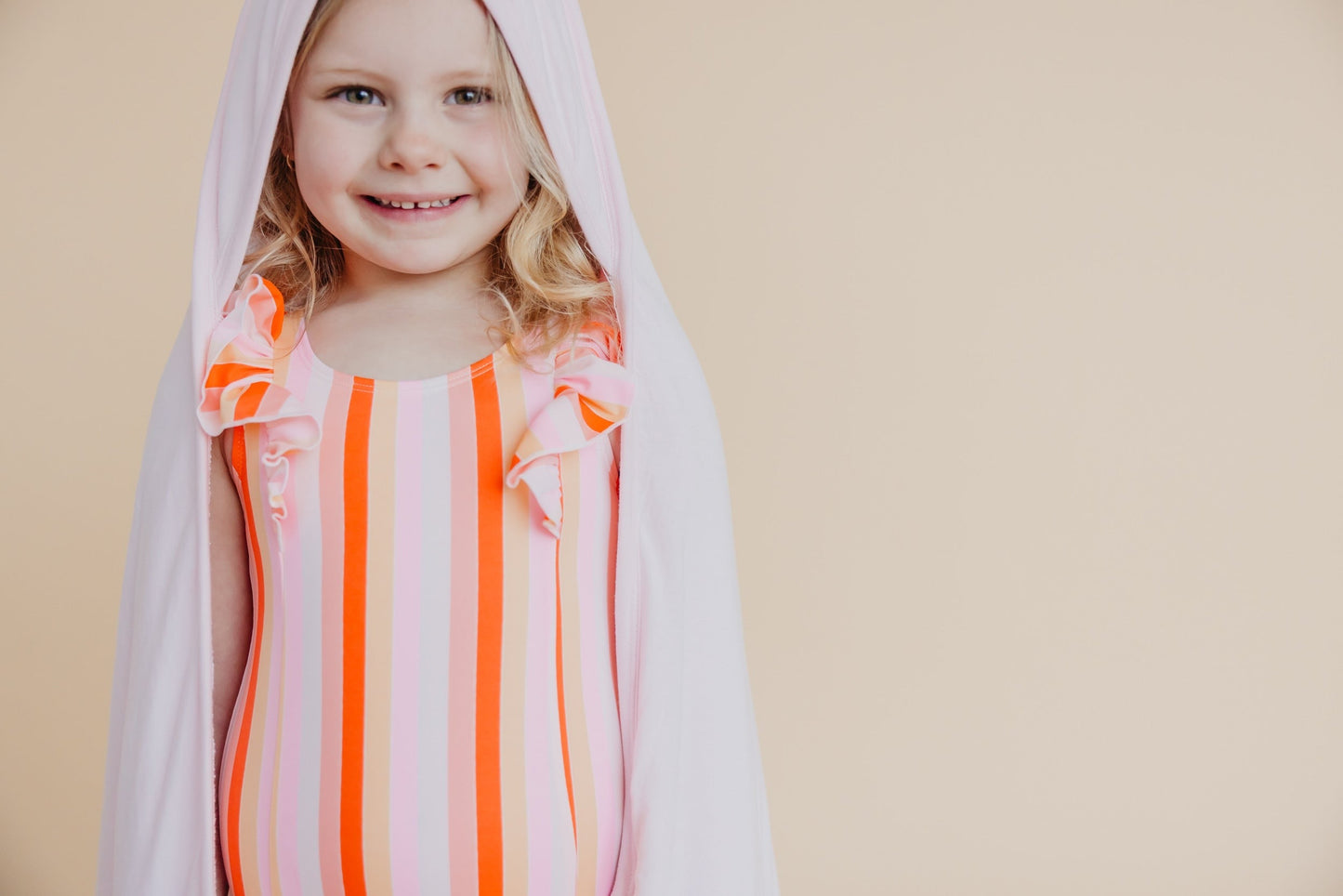 Premium Baby Knit Hooded Towel - Blossom