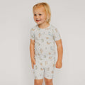 2pc Short Sleeve Pajama Set - Winnie the Pooh and Friends