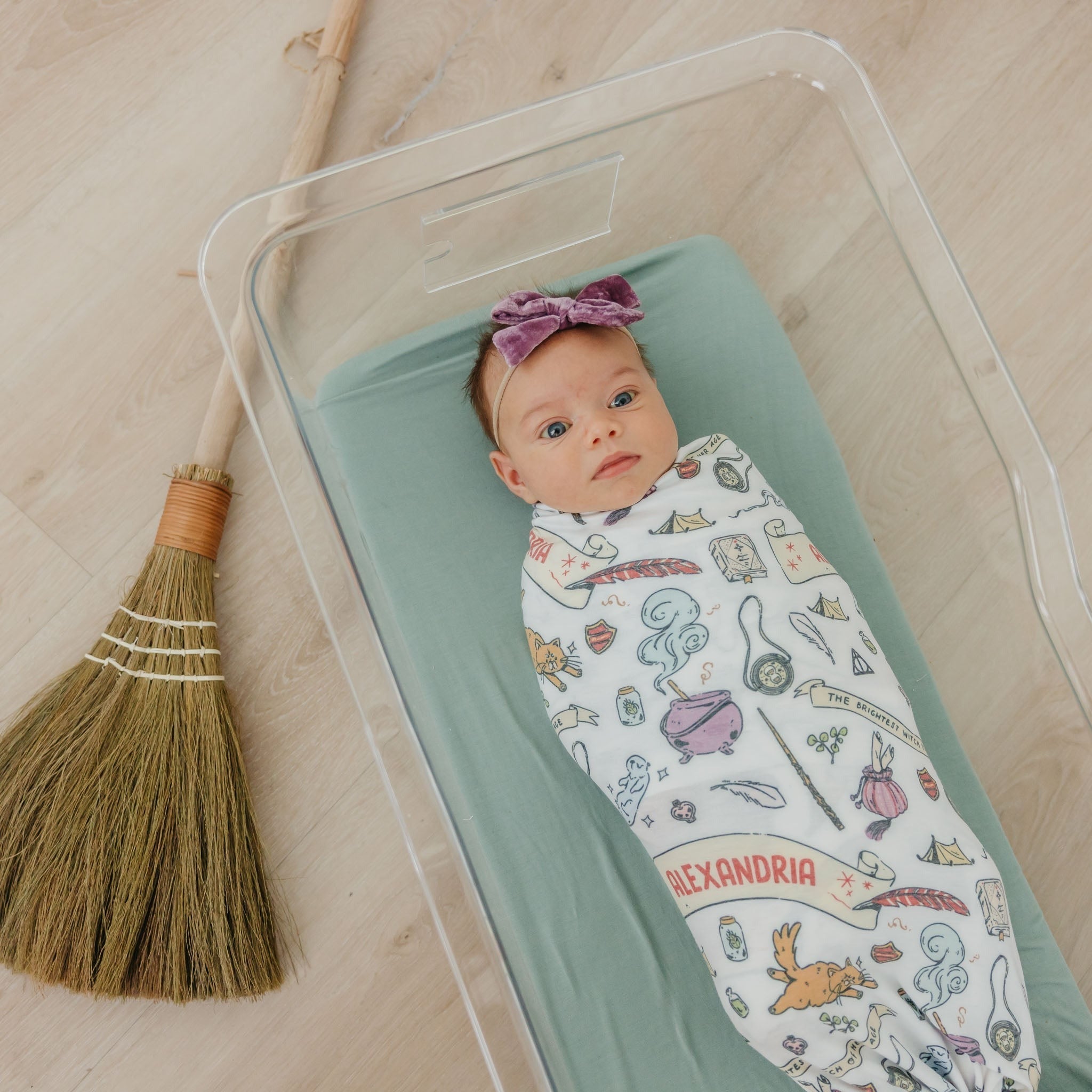 Harry PotterTM Personalized Swaddle Blanket - Hermione