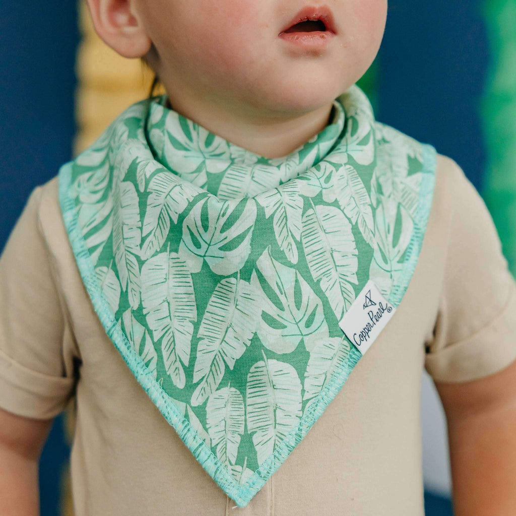 4 Pack Baby Bandana Bibs - Bengal
