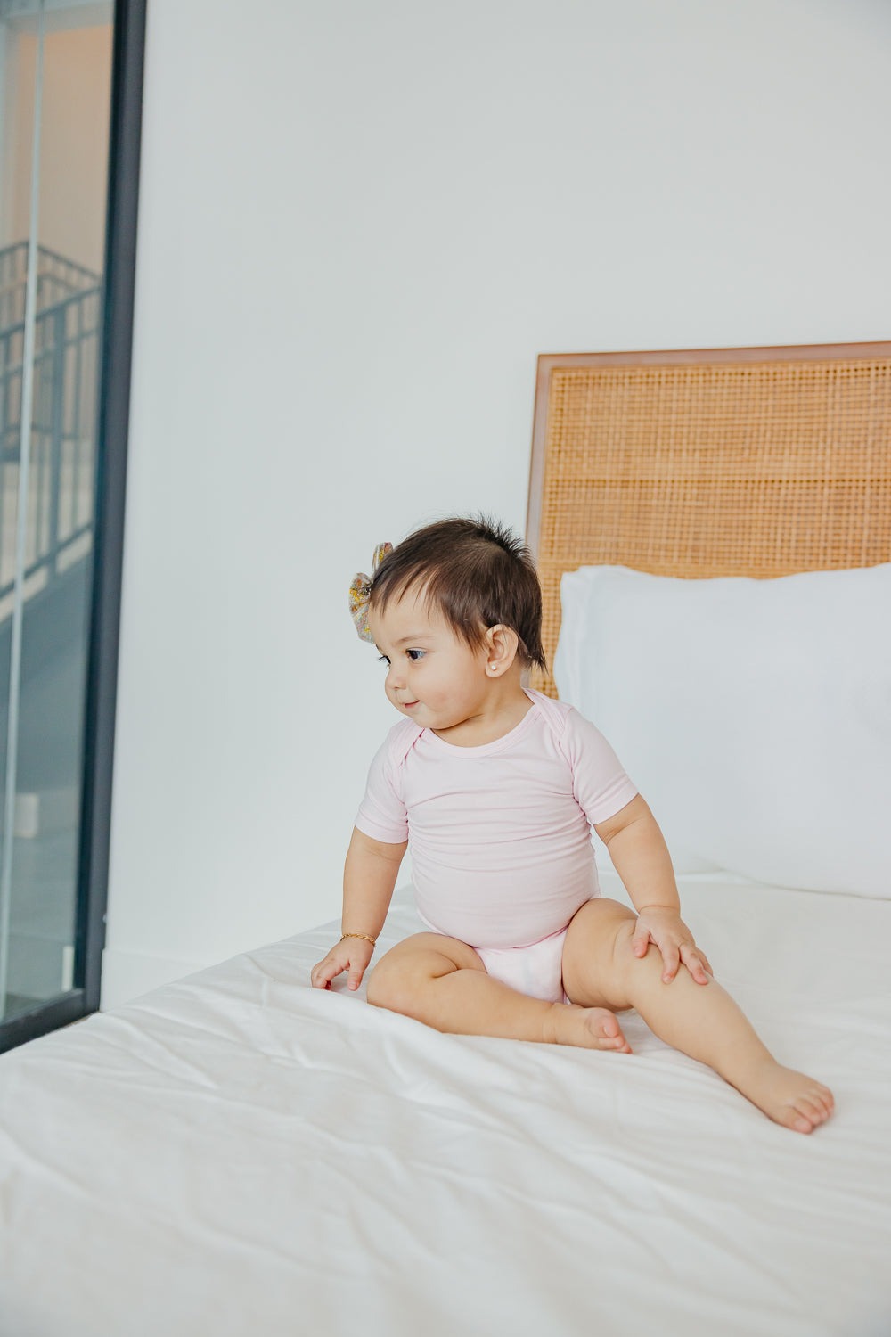 Short Sleeve Bodysuit - Blossom