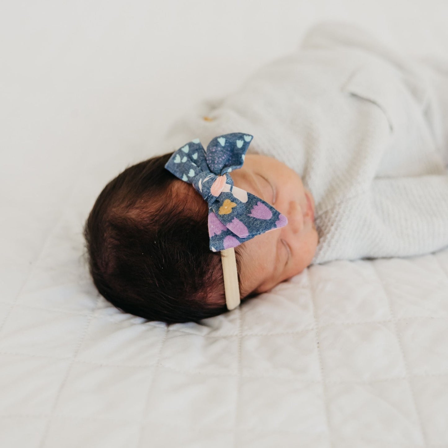 Classic Baby Bow - Meadow