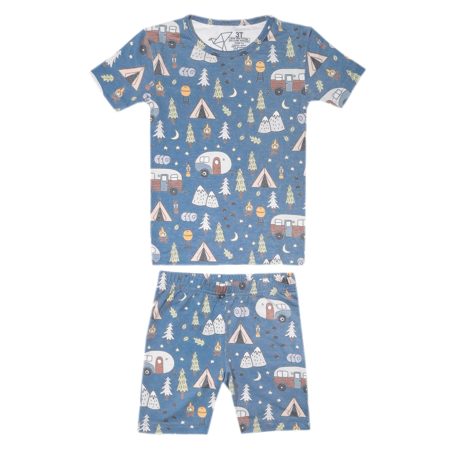 2pc Short Sleeve Pajama Set - Bridger