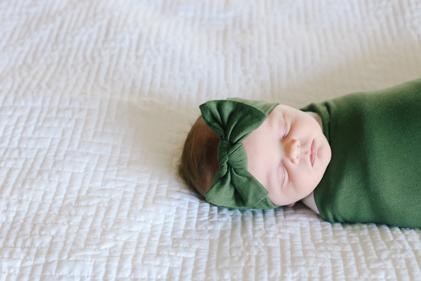 Knit Headband Bow - Alder