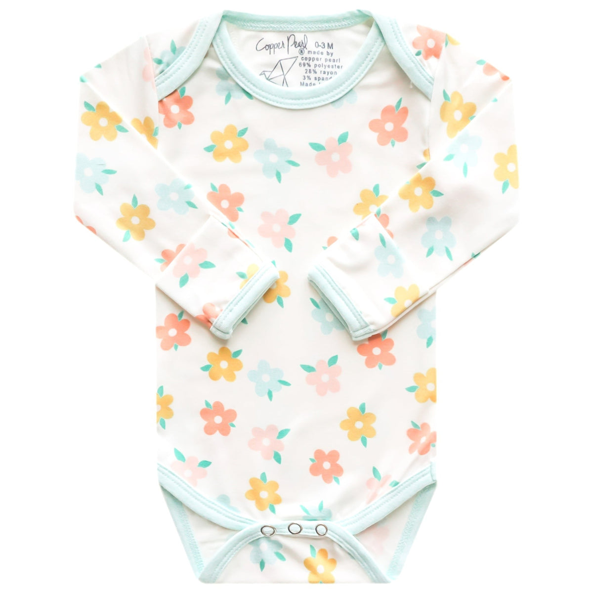 Long Sleeve Bodysuit - Daisy