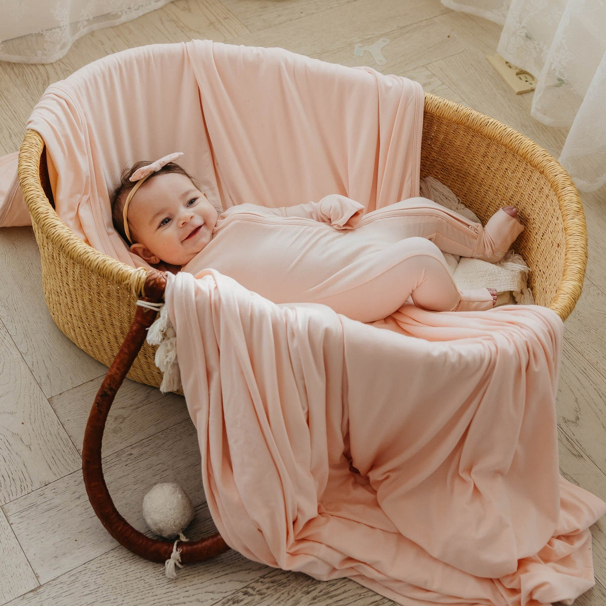Three-Layer Quilt - Blush