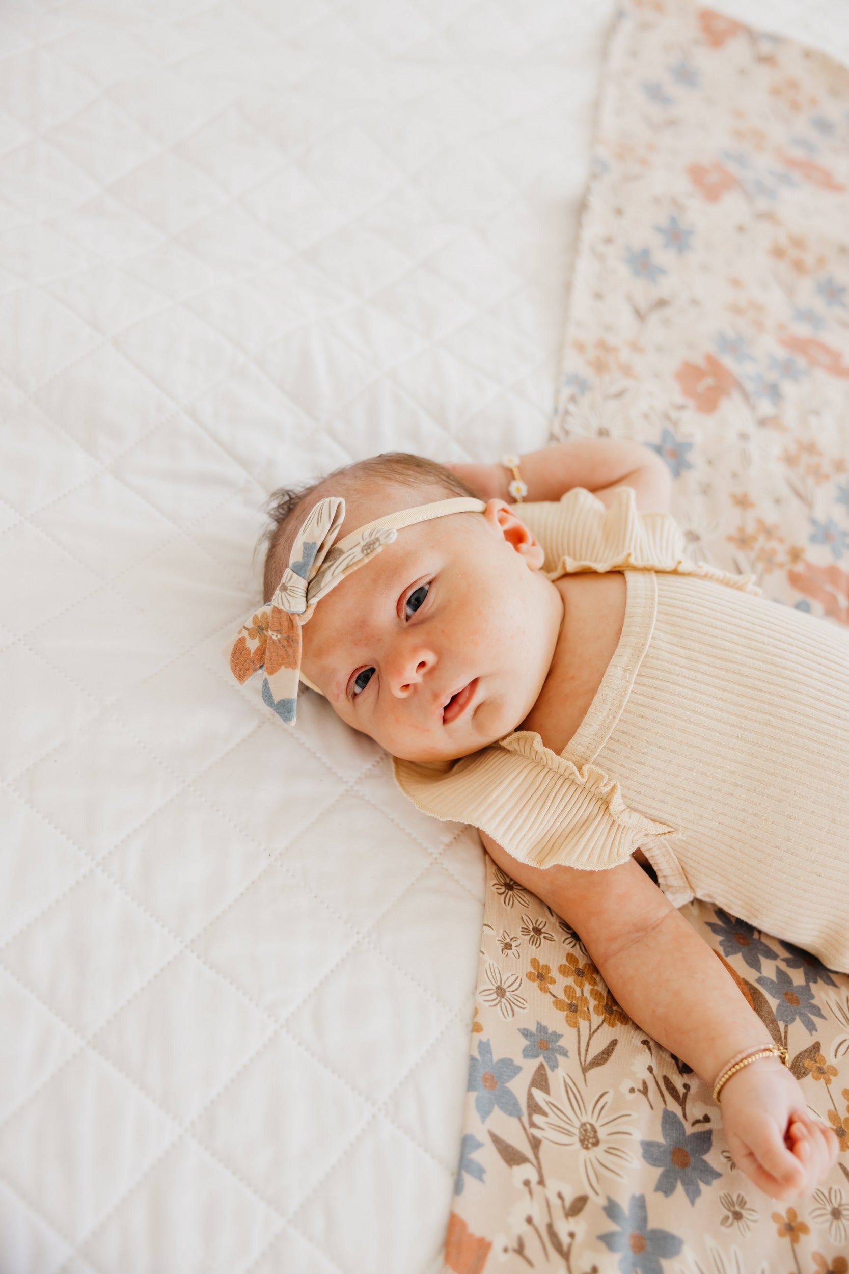 Ribbon Baby Bow - Eden