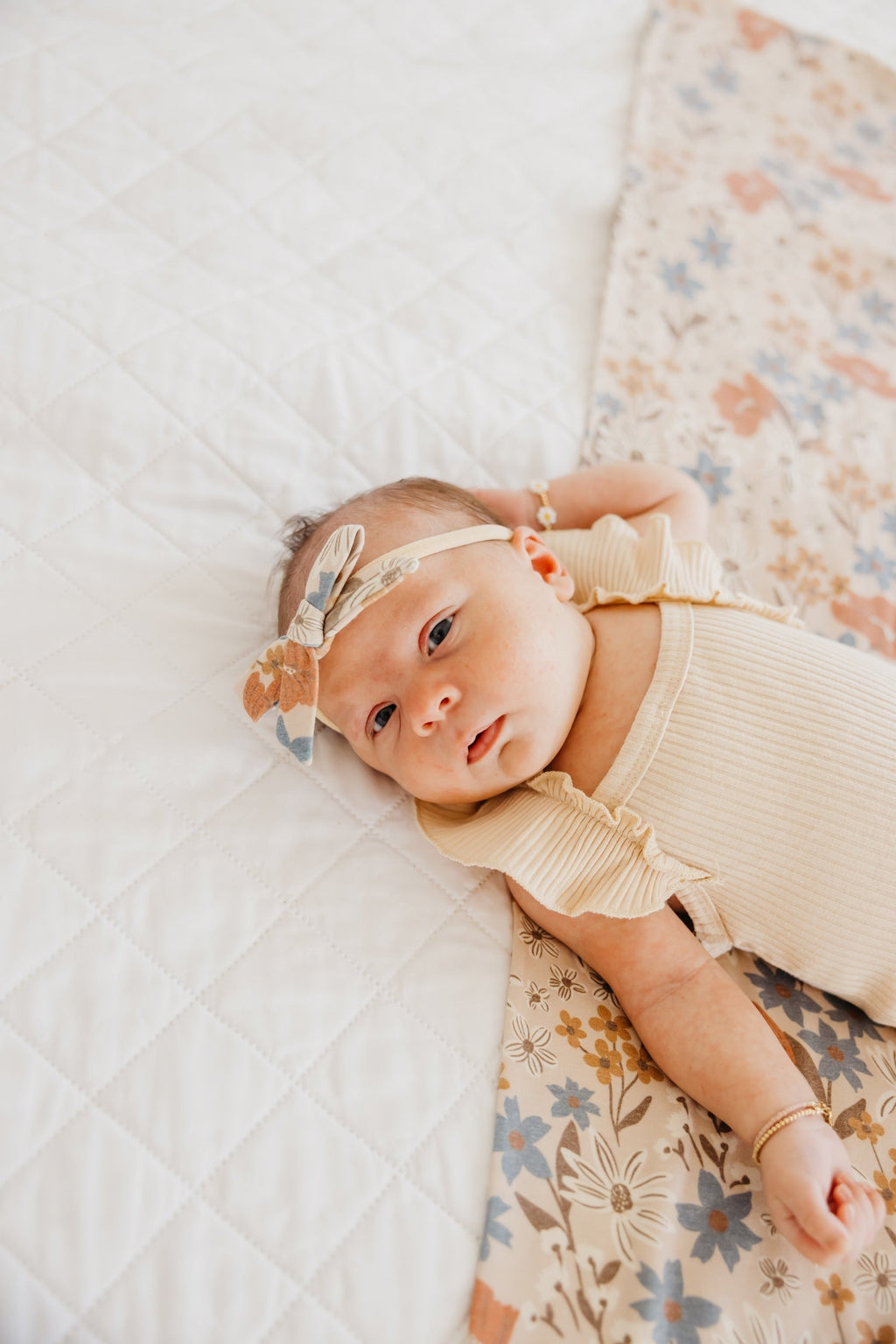 Ribbon Baby Bow - Eden
