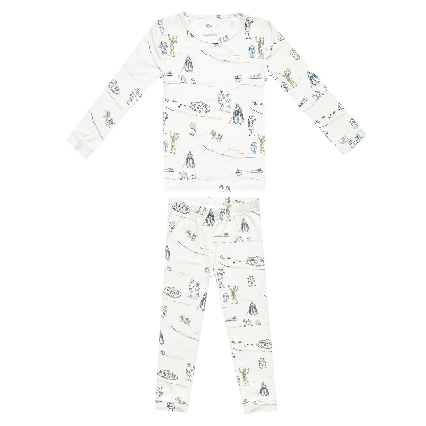 2pc Long Sleeve Pajama Set - Tatooine
