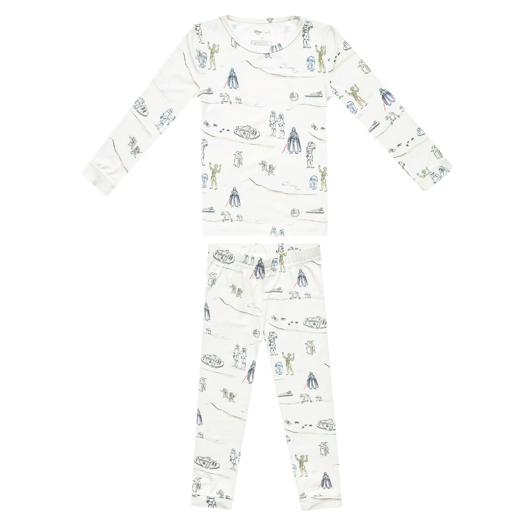 2pc Long Sleeve Pajama Set - Tatooine