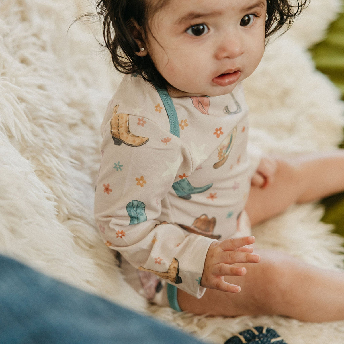 Long Sleeve Bodysuit - Cheyenne