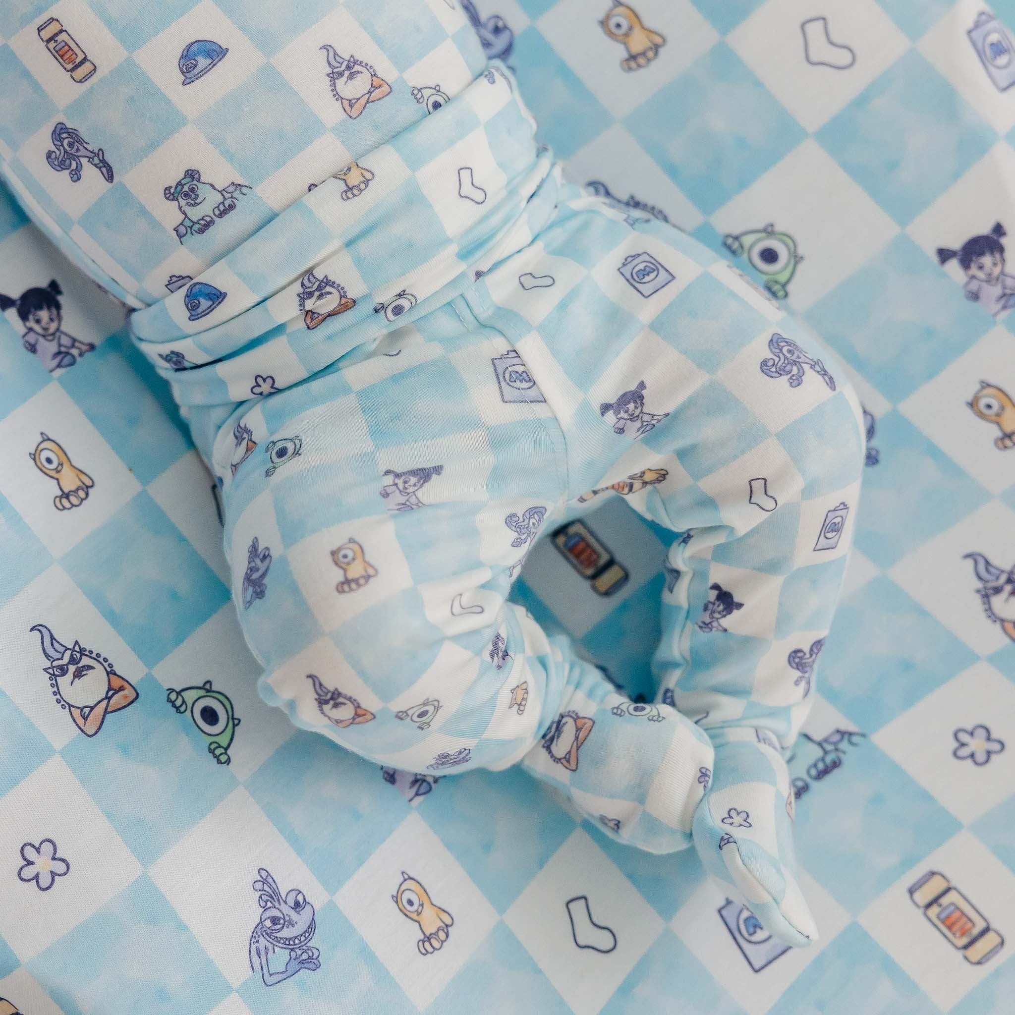 Footed Baby Pants - Monsters, Inc. Medley