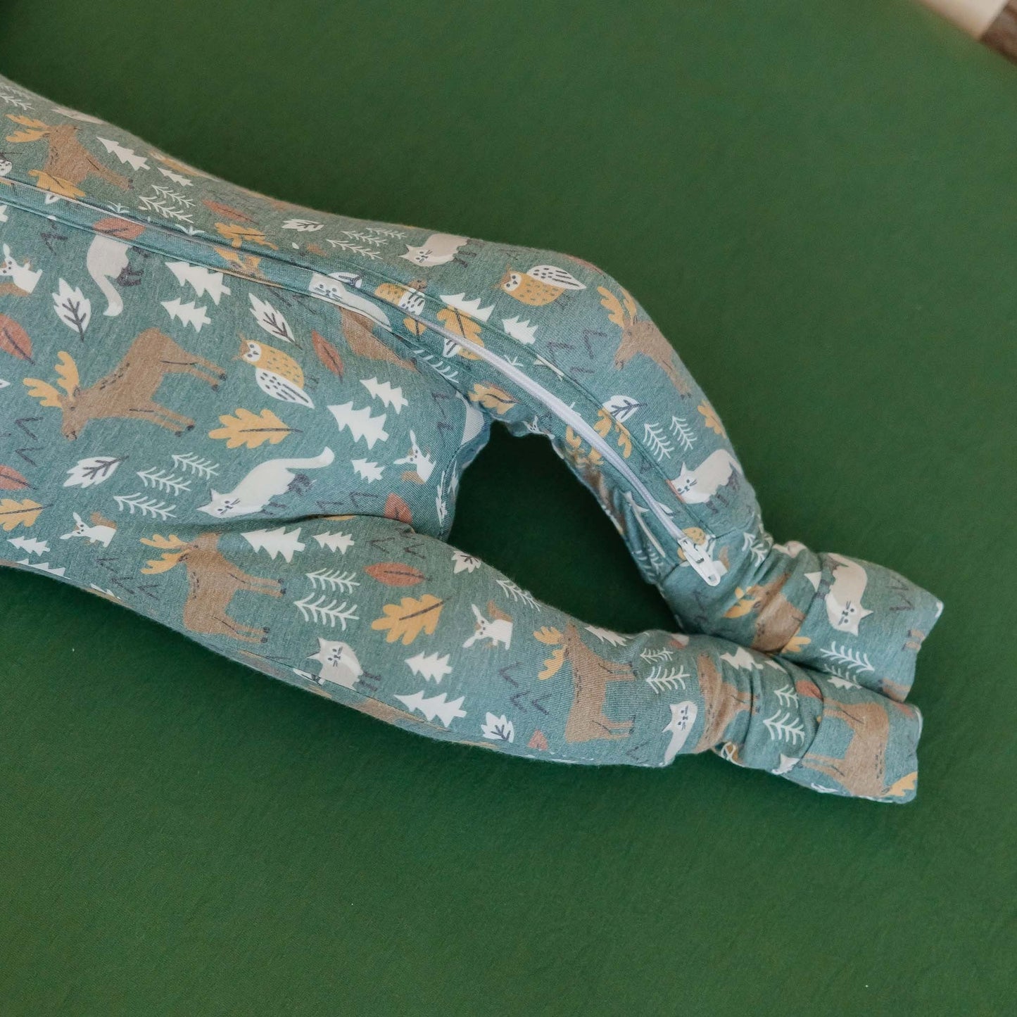 Convertible Zip-Up Footie Pajama - Atwood
